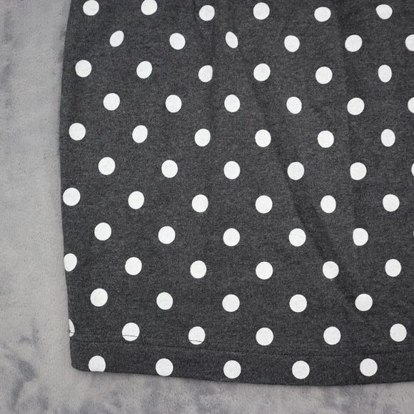 Banana Republic Skirt Womens S Black Polka dots Drawstring Stretchable Waist - Picture 13 of 16